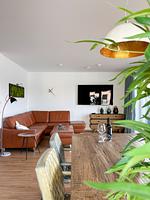 Wohnzimmer - Ferienhaus Seeperle Traumblick 7 - Top-Hundeurlaub