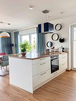 Küche / Küchenzeile - Ferienhaus Seeperle Traumblick 7 - Top-Hundeurlaub
