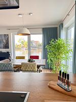 Wohnzimmer - Ferienhaus Seeperle Traumblick 7 - Top-Hundeurlaub