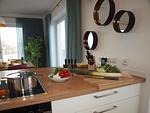 Küche / Küchenzeile - Ferienhaus Seeperle Traumblick 7 - Top-Hundeurlaub