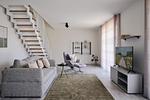 Wohnzimmer - Maisonette-Apartment A11 „Pine Hill Resort“ – zwei Schlafzimmer, zwei Bäder, zwei Balkone & zwei Terrassen - Top-Hundeurlaub