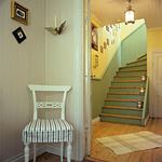 Treppenaufgang im Ferienhaus Villa Lilla in Viserum Småland - Villa Lilla - Top-Hundeurlaub