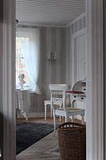 Wohnzimmer im Ferienhaus Villa Lilla in Viserum Småland mit gemütlicher Einrichtung - Villa Lilla - Top-Hundeurlaub