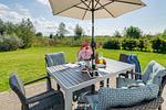 Terrasse - Ferienhaus Meeresblick 28 Olpenitz - Top-Hundeurlaub