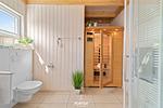 Sauna - Ferienhaus Meeresblick 28 Olpenitz - Top-Hundeurlaub
