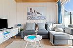 Wohnzimmer - Ferienhaus Meeresblick 28 Olpenitz - Top-Hundeurlaub