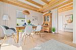 Wohnzimmer - Ferienhaus Meeresblick 28 Olpenitz - Top-Hundeurlaub