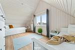 Schlafzimmer - Ferienhaus Meeresblick 28 Olpenitz - Top-Hundeurlaub