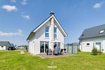 Terrasse - Ferienhaus Meeresblick 28 Olpenitz - Top-Hundeurlaub