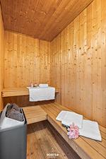 Sauna - Ferienhaus Panoramablick 26 - St. Andreasberg im Harz - Top-Hundeurlaub