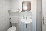 Badezimmer - 1-Raum-Fewo Lütjeoog - Top-Hundeurlaub