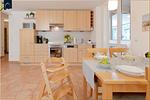 Küche / Küchenzeile - Ferienwohnung Auszeit - Top-Hundeurlaub