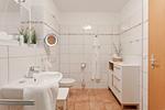 Badezimmer - Ferienwohnung Auszeit nur 100 m zum Strand mit Balkon - Top-Hundeurlaub