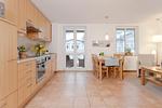 Küche / Küchenzeile - Ferienwohnung Auszeit nur 100 m zum Strand mit Balkon - Top-Hundeurlaub