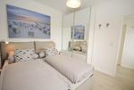 Schlafzimmer - Ferienwohnung Evergreen inkl. Saisonstrandkorb - Top-Hundeurlaub