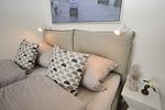 Bett - Ferienwohnung Evergreen inkl. Saisonstrandkorb - Top-Hundeurlaub