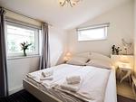 Schlafzimmer - Ferienwohnung Am Hafen - Top-Hundeurlaub