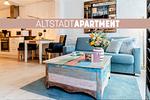 Wohnzimmer - Ferienwohnung Altstadtappartment - Top-Hundeurlaub