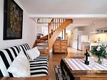 Wohnzimmer - Ferienwohnung Hafenblick - Top-Hundeurlaub