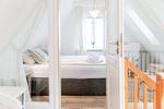 Schlafzimmer - Ferienwohnung Hafenblick - Top-Hundeurlaub