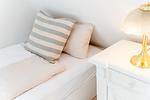 Schlafzimmer - Ferienwohnung Hafenblick - Top-Hundeurlaub
