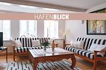 Wohnzimmer - Ferienwohnung Hafenblick - Top-Hundeurlaub