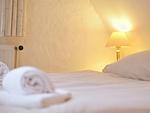 Bett - Ferienwohnung Kapitänswohnung - Top-Hundeurlaub