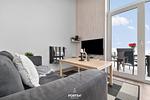 Wohnzimmer - Ferienhaus Panorama-Traum 47 - St. Andreasberg im Harz - Top-Hundeurlaub