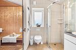 Badezimmer - Ferienhaus Panoramablick 29 - St. Andreasberg im Harz - Top-Hundeurlaub