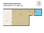 Grundriss - FeWo Friedrich Sternsdorff - Top-Hundeurlaub