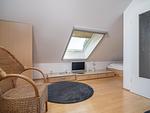 Wohn-/Schlafbereich im Obergeschoss - Wohnung 3-55 - Top-Hundeurlaub