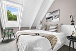 Schlafzimmer - Ferienwohnung Innehalten St. Peter Ording - Top-Hundeurlaub