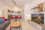 Wohnzimmer - Ferienwohnung SonnenReich - Top-Hundeurlaub