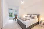 Schlafzimmer - Ferienwohnung SonnenReich - Top-Hundeurlaub