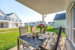 Terrasse - Ferienwohnung Ruhepol Olpenitz - Top-Hundeurlaub