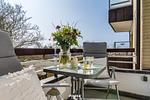 Balkon - Ferienwohnung Wattkieker Büsum - Top-Hundeurlaub