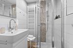 Badezimmer - Ferienwohnung Wattkieker Büsum - Top-Hundeurlaub