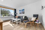 Wohnzimmer - Ferienwohnung Wattkieker Büsum - Top-Hundeurlaub