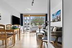Wohnzimmer - Ferienwohnung Wattkieker Büsum - Top-Hundeurlaub