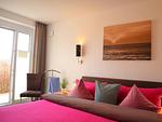 Schlafzimmer - Ferienwohnung Nordseetraum - Top-Hundeurlaub