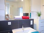 Badezimmer - Ferienwohnung Nordseetraum - Top-Hundeurlaub
