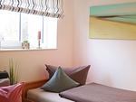 Schlafzimmer - Ferienwohnung Nordseetraum - Top-Hundeurlaub
