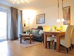 Wohnzimmer - Ferienwohnung Sonnenbogen - Top-Hundeurlaub