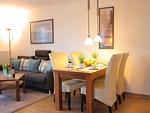 Wohnzimmer - Ferienwohnung Sonnenbogen - Top-Hundeurlaub