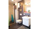 Badezimmer - Ferienwohnung Sonnenbogen - Top-Hundeurlaub