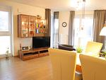 Wohnzimmer - Ferienwohnung Sonnenbogen - Top-Hundeurlaub