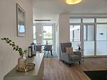 Küche / Küchenzeile - Ferienappartment Weisse Düne mit Sauna - Top-Hundeurlaub