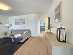 Wohnzimmer - Ferienappartment Weisse Düne mit Sauna - Top-Hundeurlaub