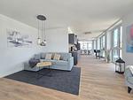 Wohnzimmer - Penthouse Strandoase mit herrlicher Dachterrasse und Sauna - Top-Hundeurlaub
