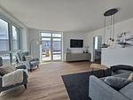 Wohnzimmer - Penthouse Strandoase mit herrlicher Dachterrasse und Sauna - Top-Hundeurlaub